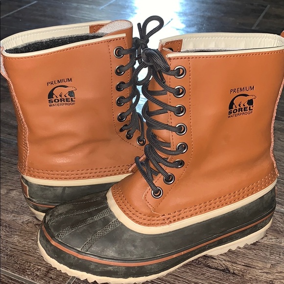 sorel waterproof duck boots